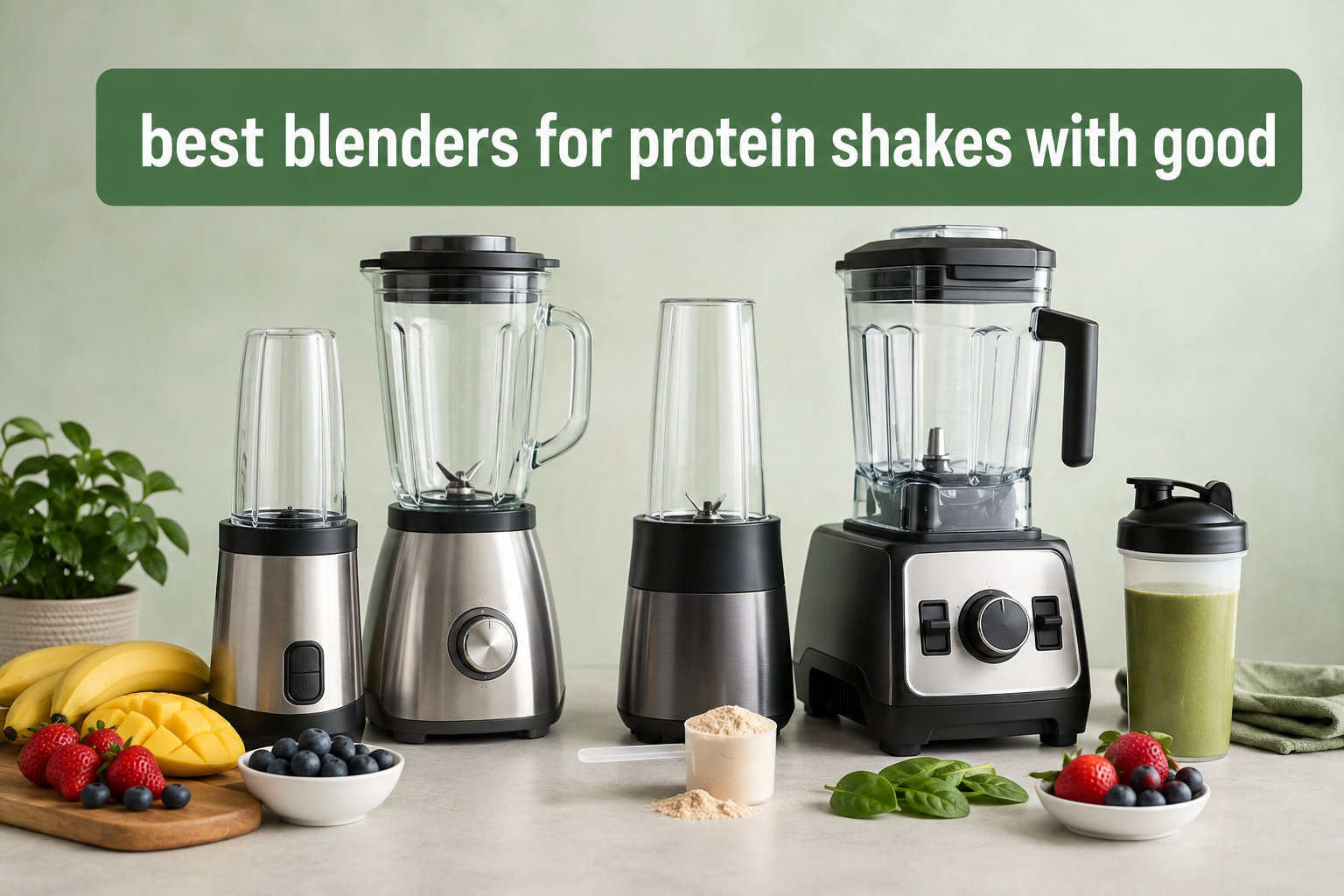 best blenders for protein shakes with good
