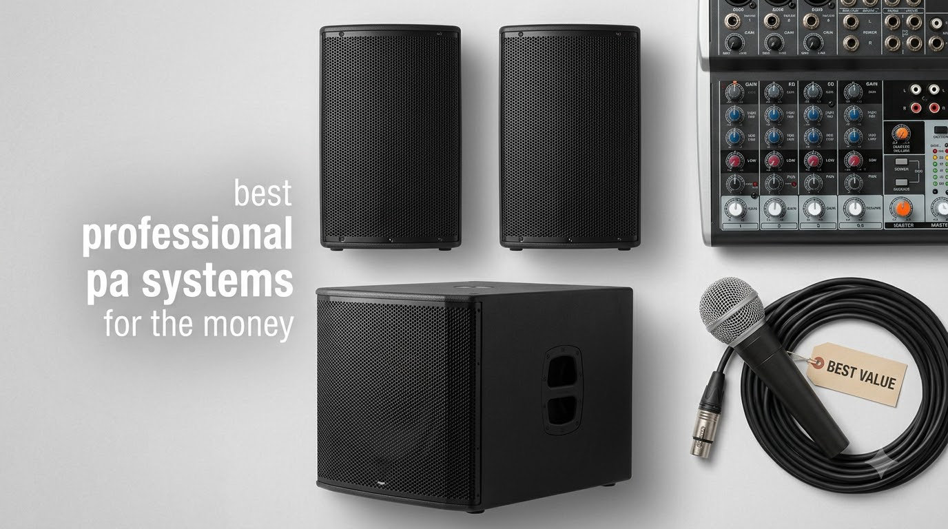 best professional pa systems for the money
