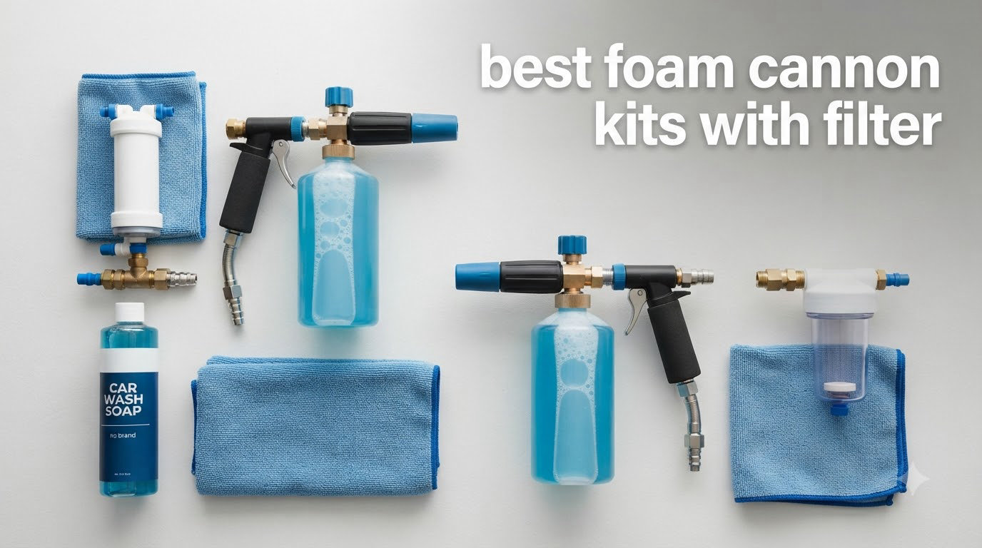 best foam cannon kits with filter