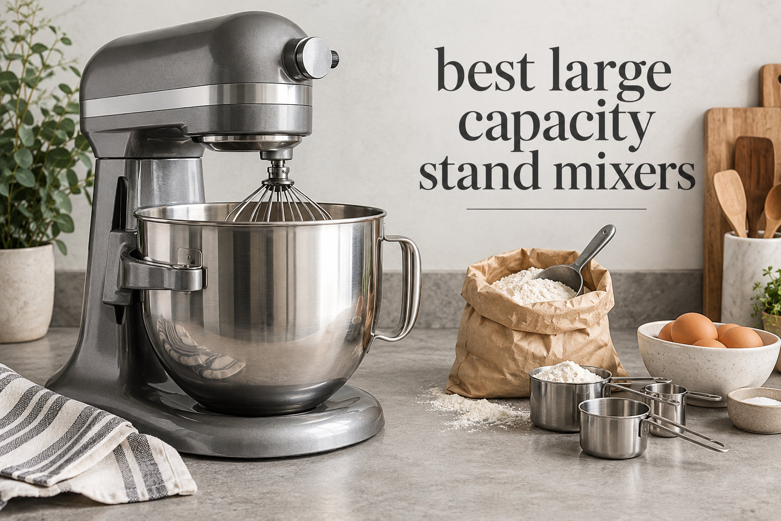 best large capacity stand mixers