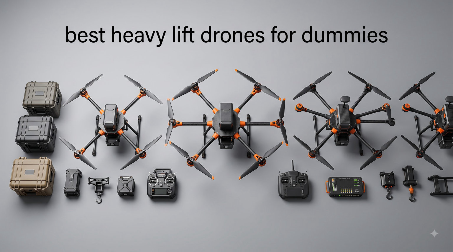 best heavy lift drones for dummies