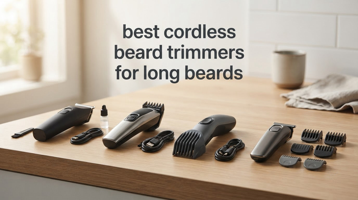 best cordless beard trimmers for long beards