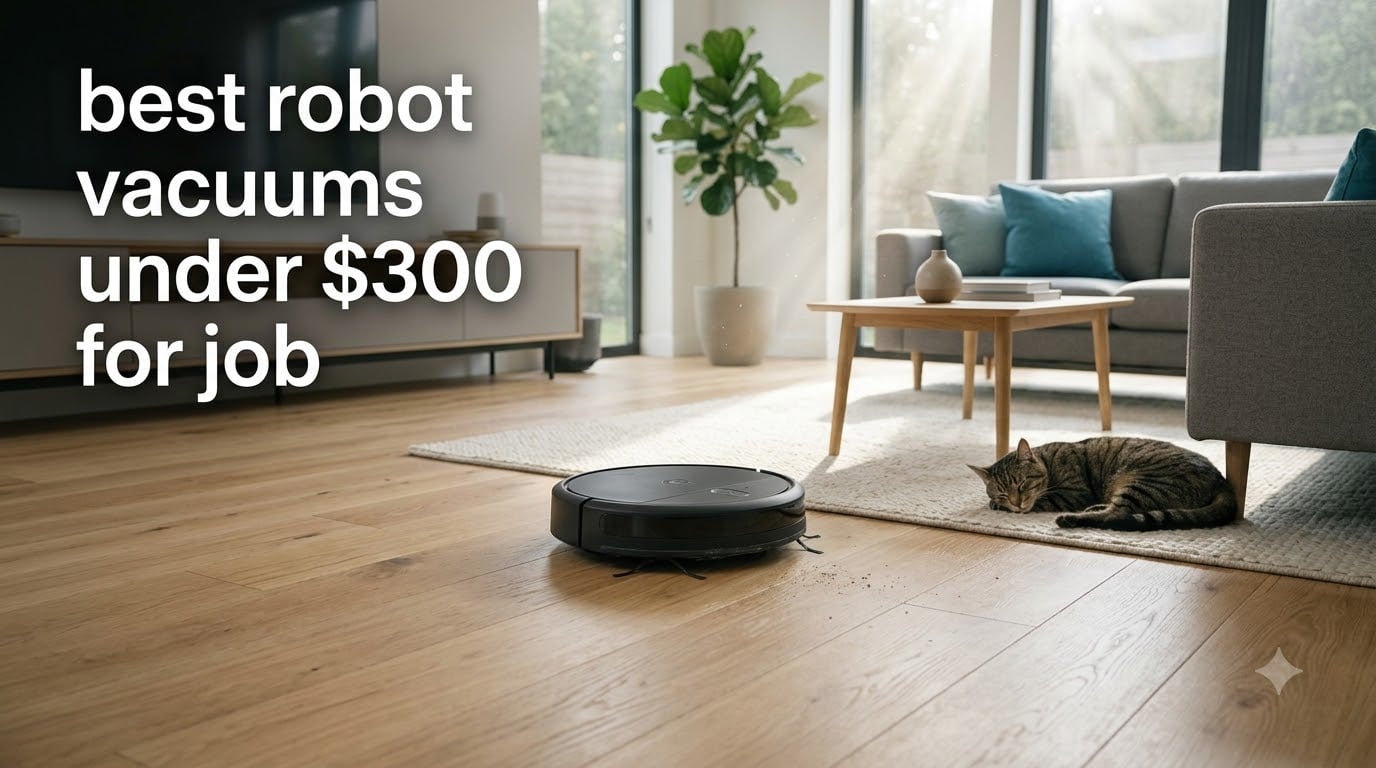 best robot vacuums under $300 for job