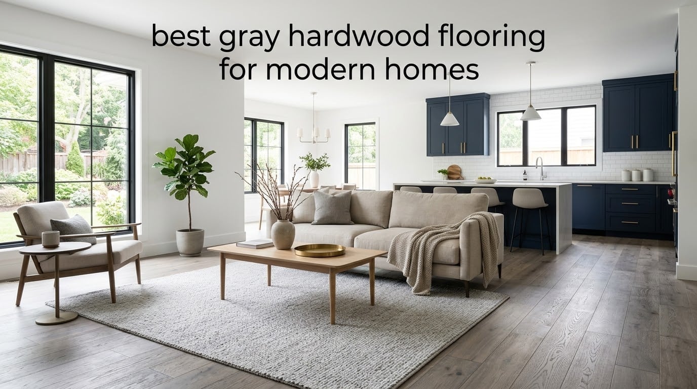 best gray hardwood flooring for modern homes
