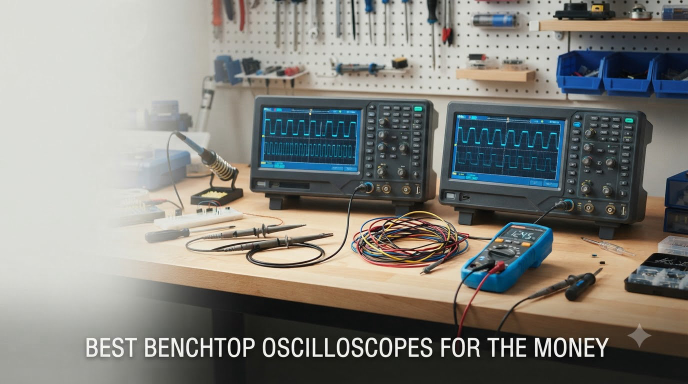 best benchtop oscilloscopes for the money