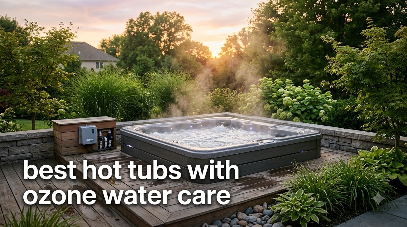best hot tubs with ozone water care