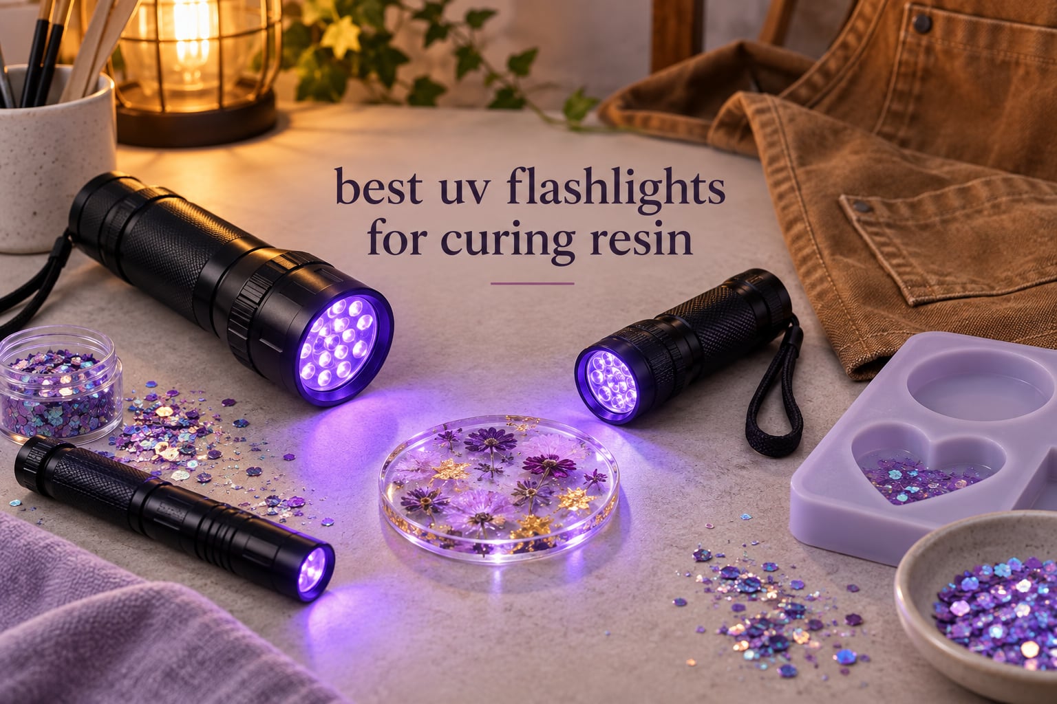 best uv flashlights for curing resin