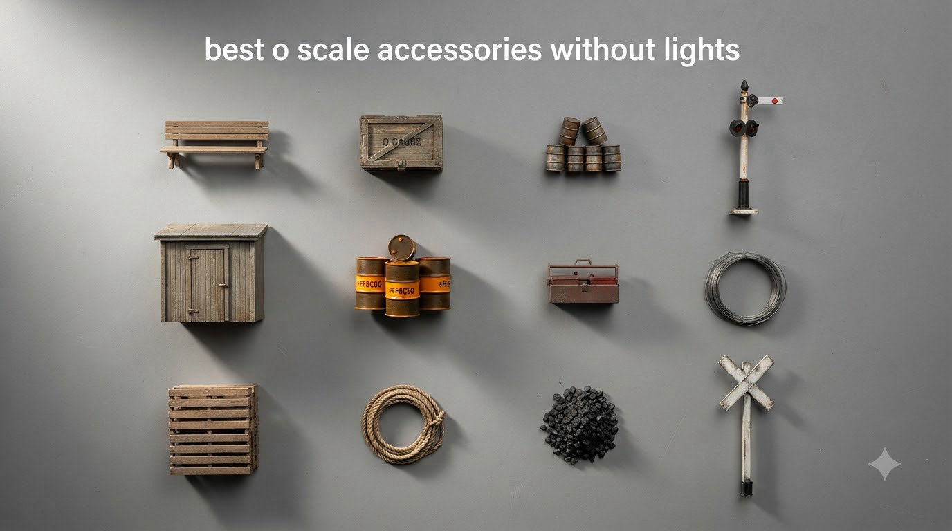 best o scale accessories without lights