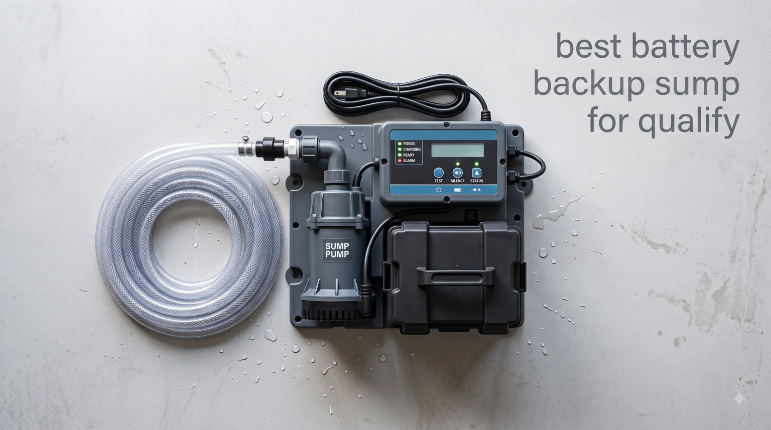 best battery backup sump pumps for qualify