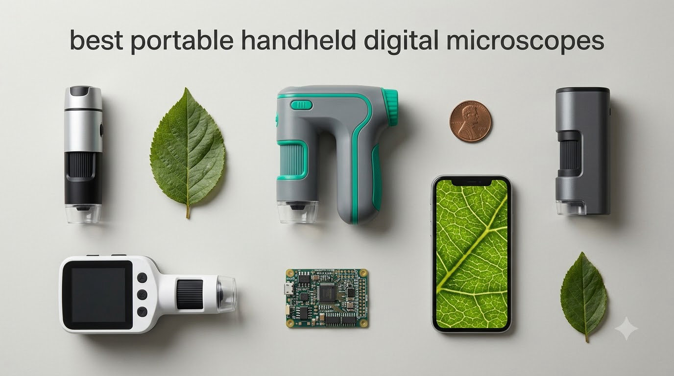 best portable handheld digital microscopes