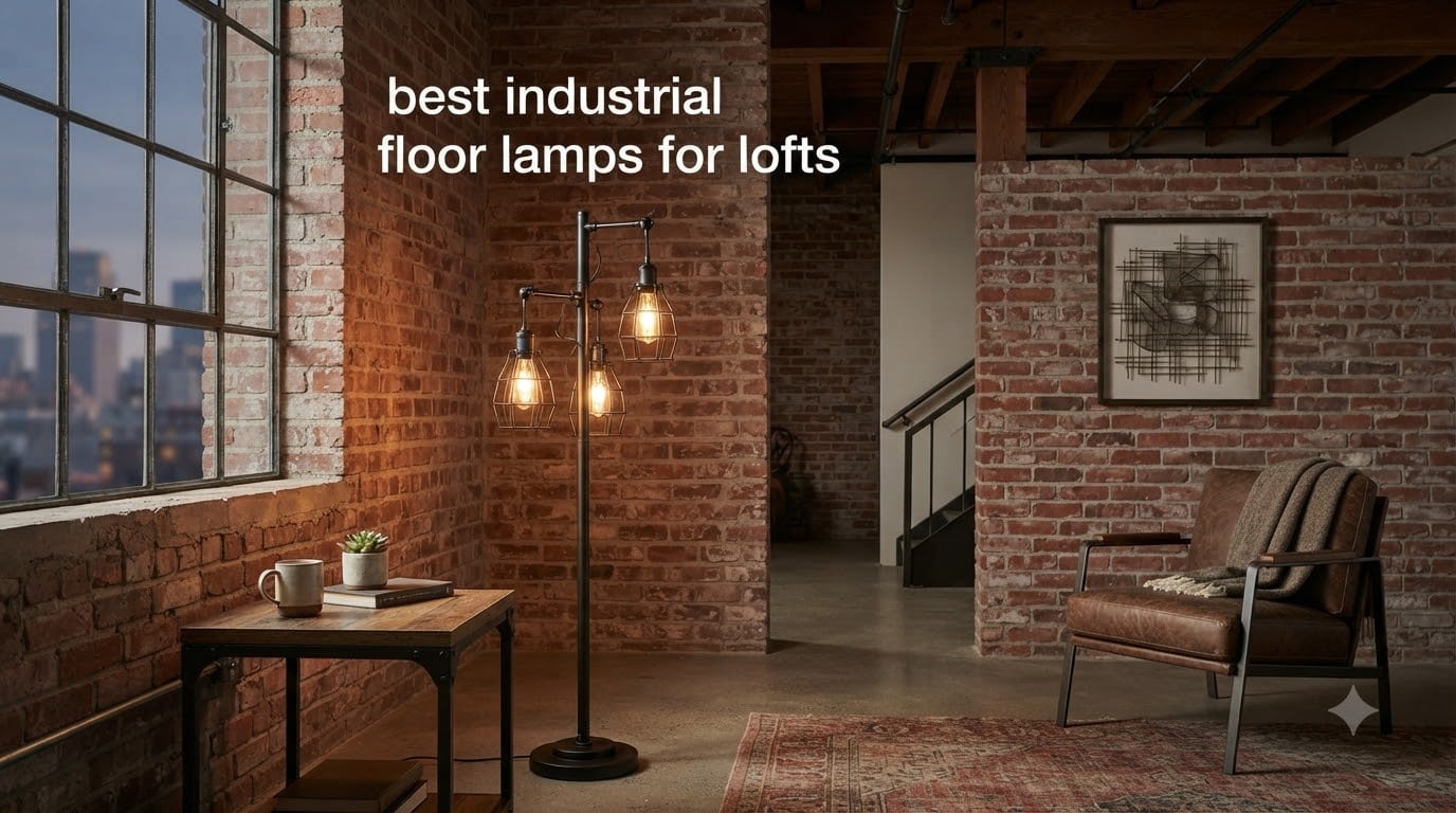 best industrial floor lamps for lofts