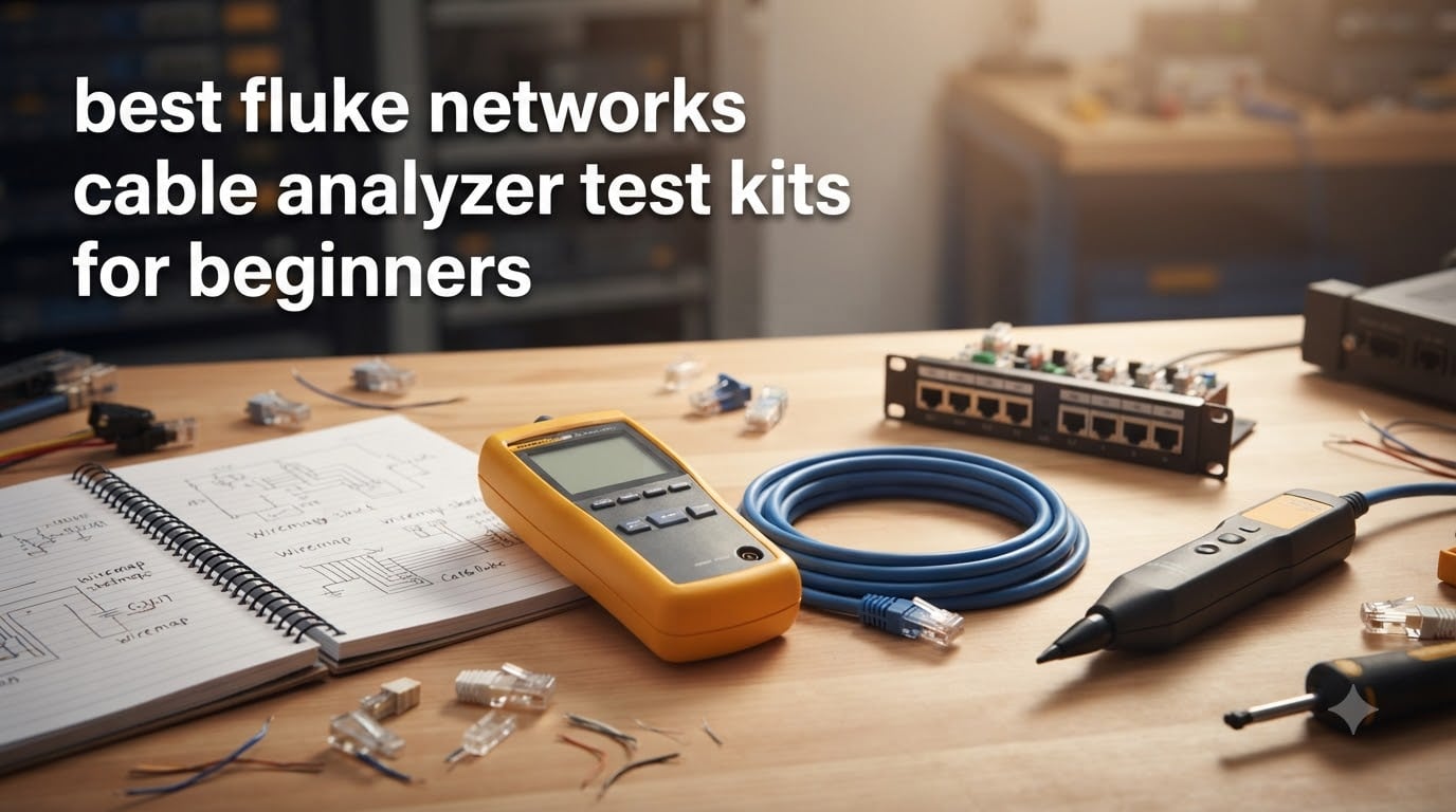 best fluke networks cable analyzer test kits for beginners