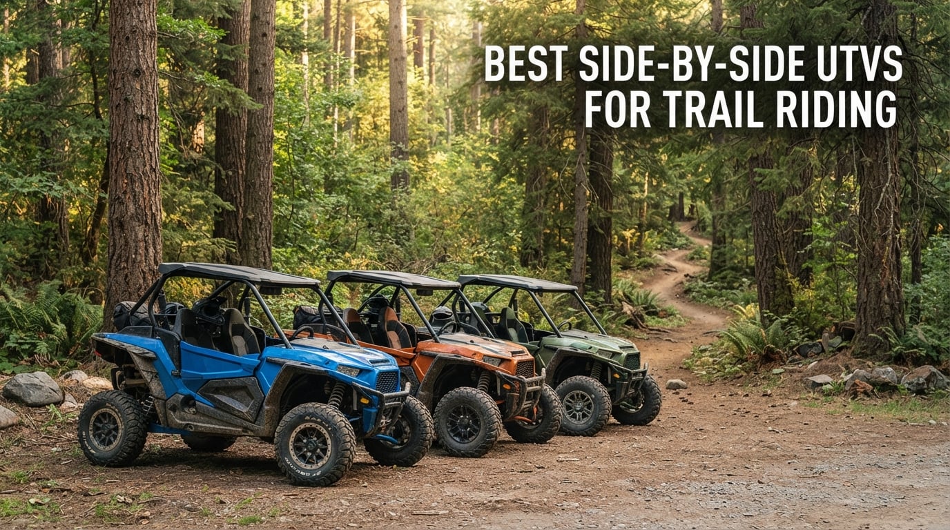 best side-by-side UTVs for trail riding
