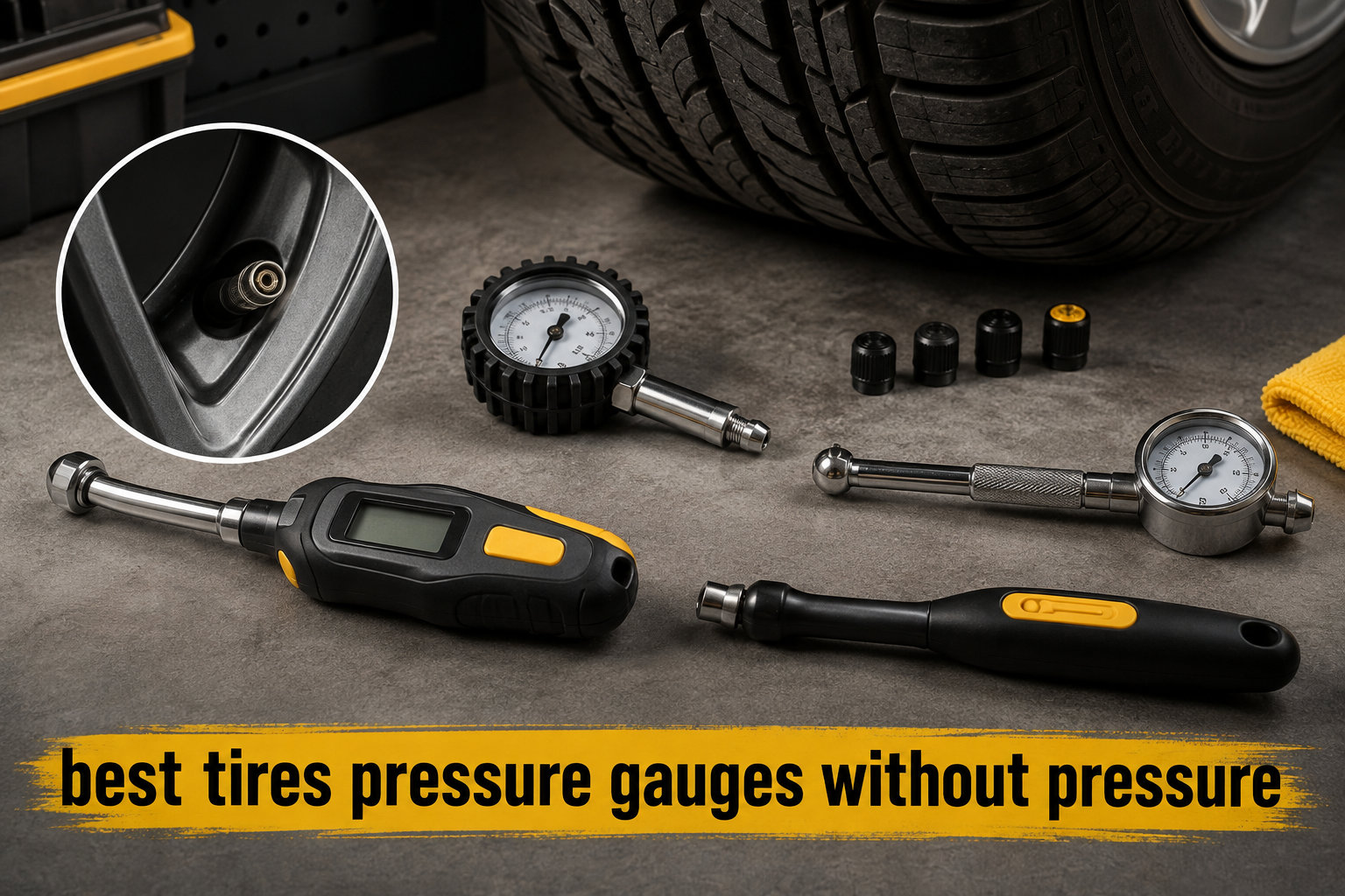 best tires pressure gauges without pressure