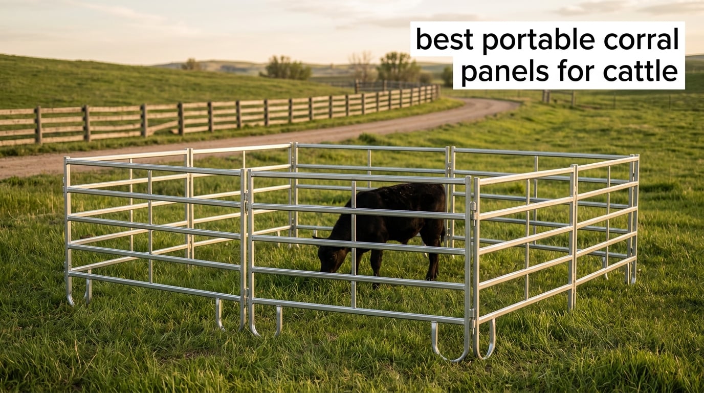 best portable corral panels for cattle