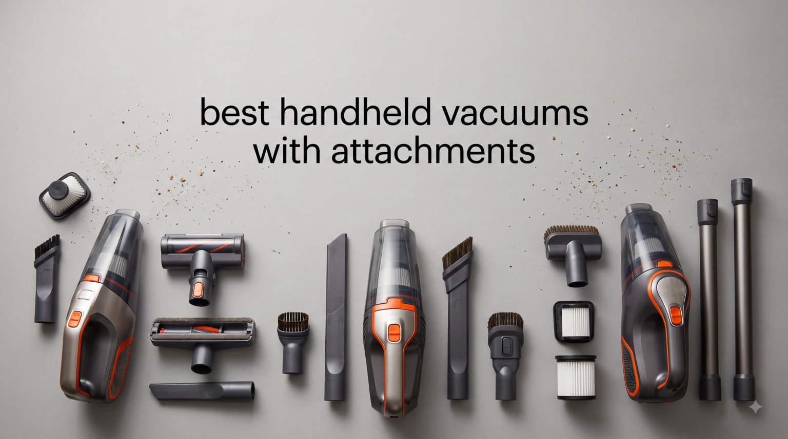 best handheld vacuums with attachments