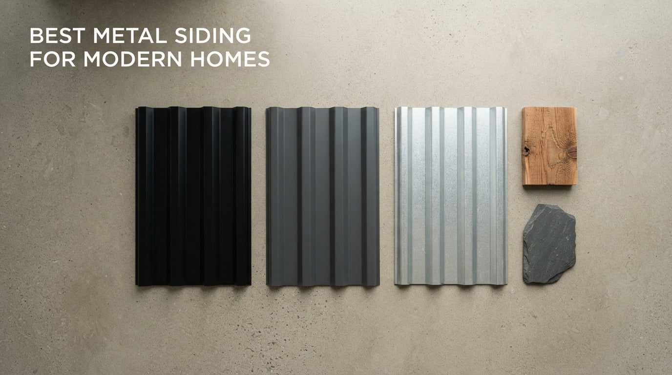 best metal siding for modern homes