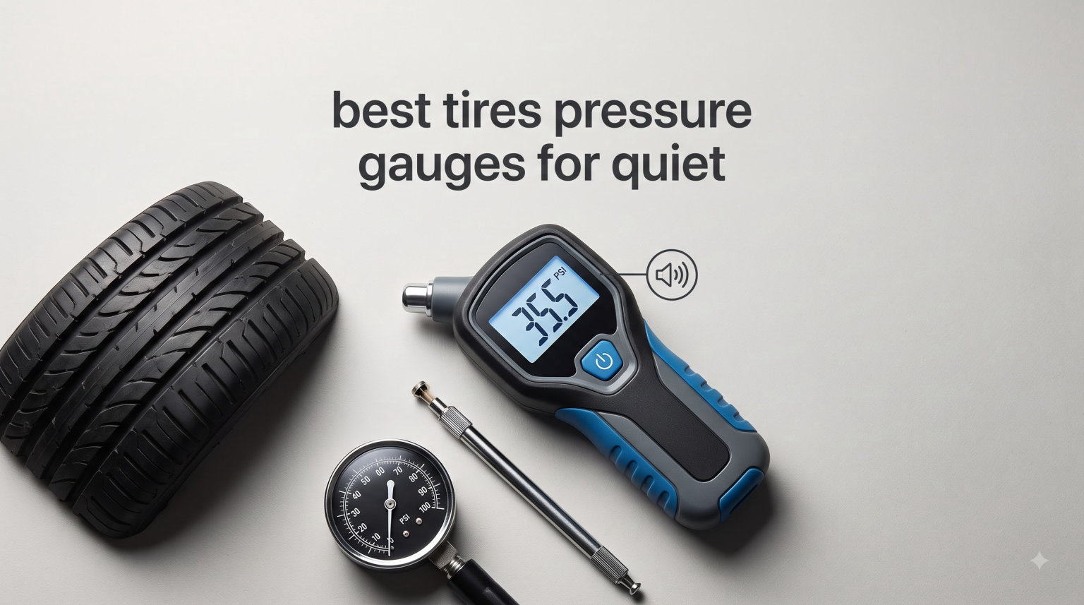 best tires pressure gauges for quiet
