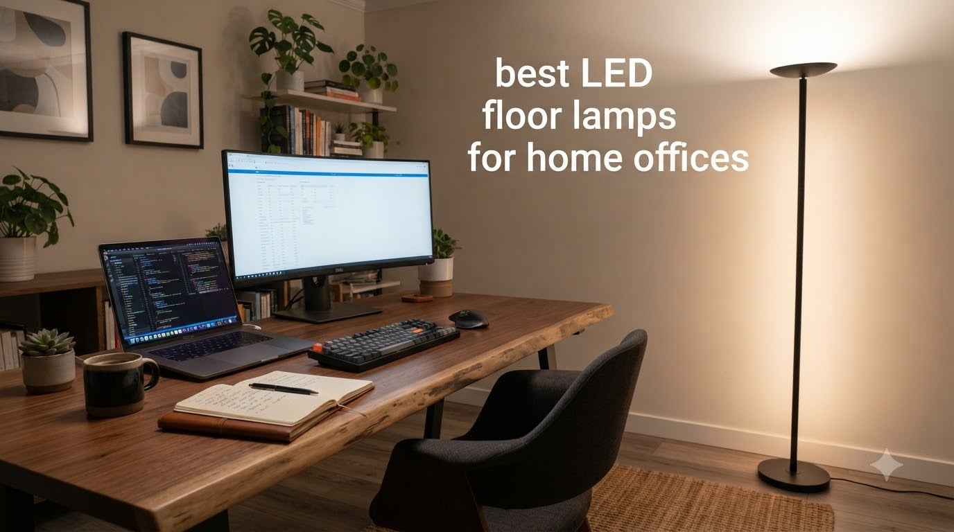 best LED floor lamps for home offices
