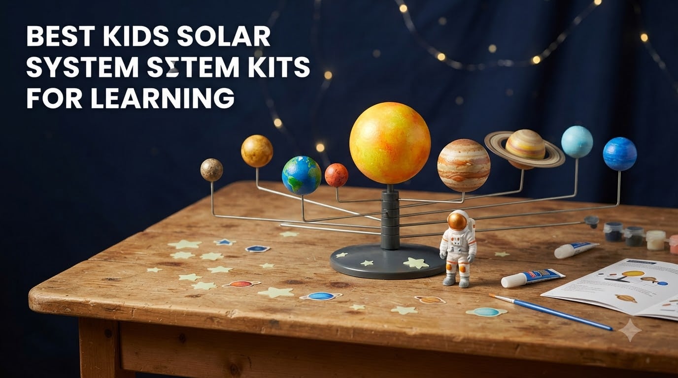 best kids solar system kits for learning