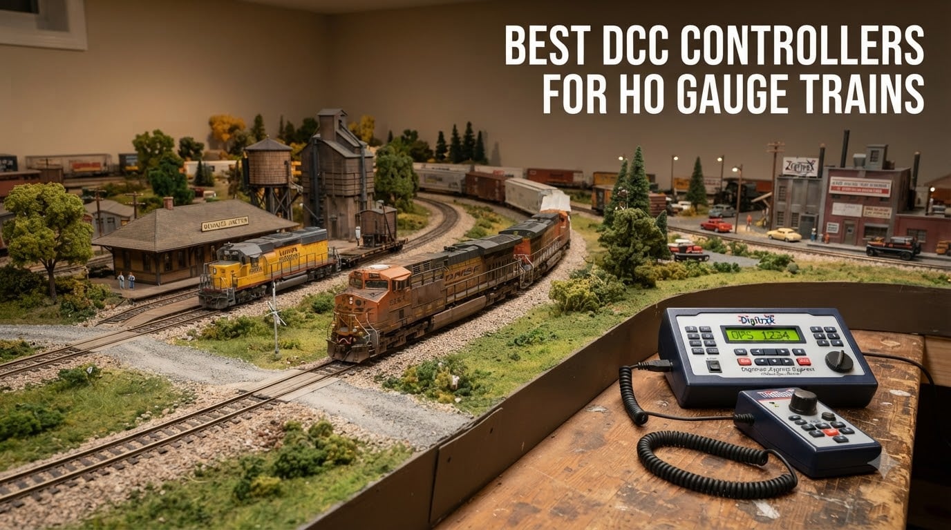 best dcc controllers for ho gauge trains