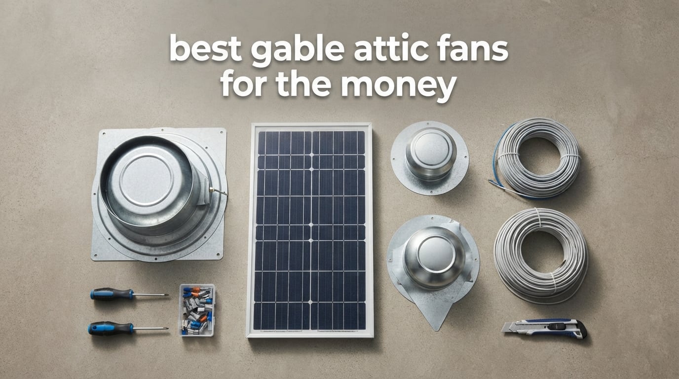 best gable attic fans for the money