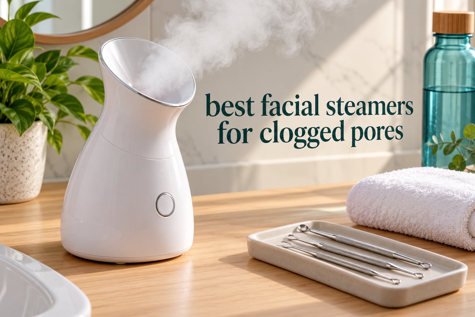 best facial steamers for clogged pores