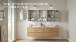 best oversized medicine cabinets for extra storage