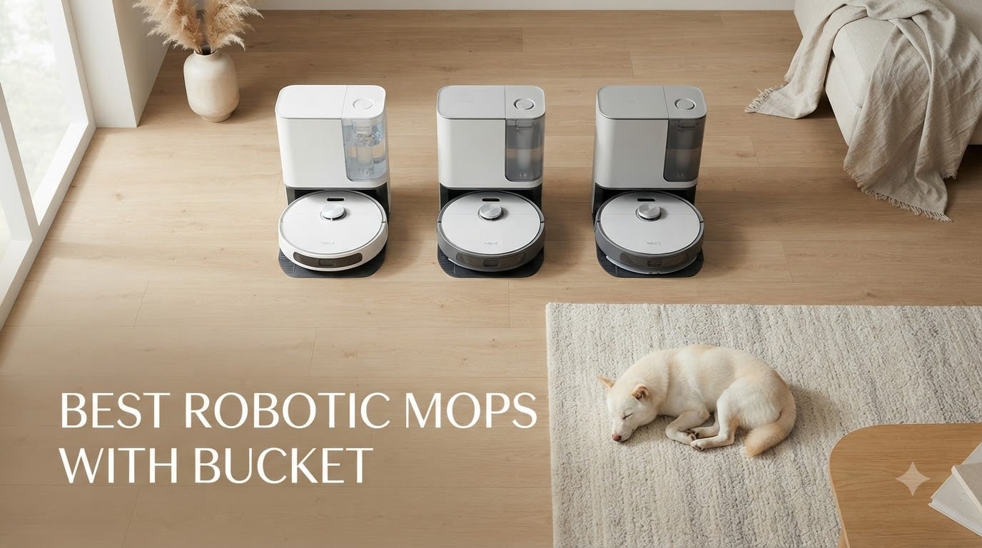 best robotic mops with bucket