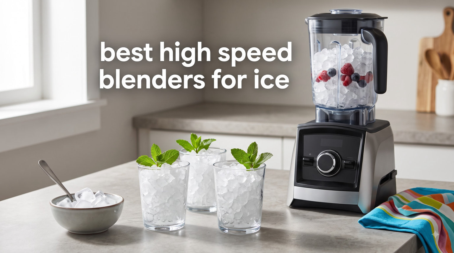 best high speed blenders for ice