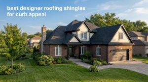 best designer roofing shingles for curb appeal