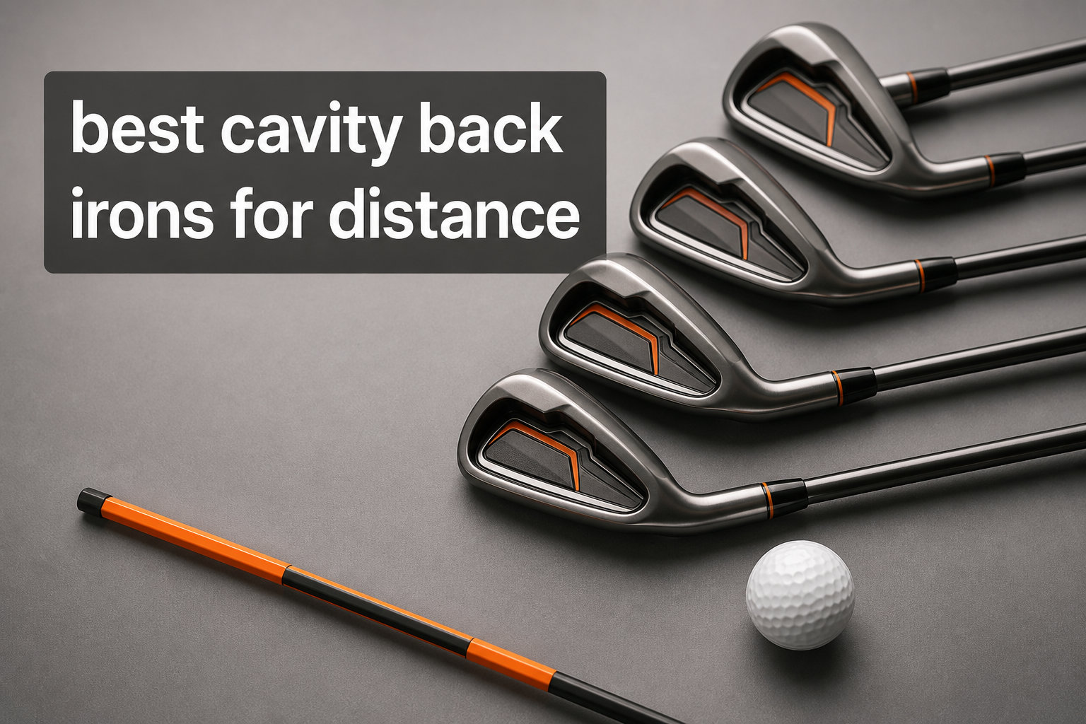 best cavity back irons for distance