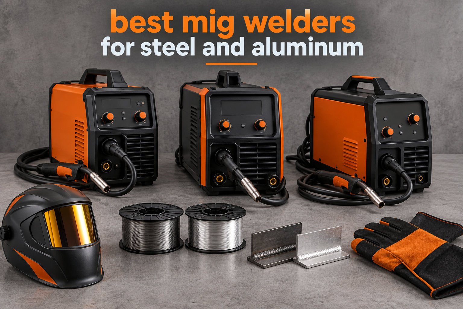 best mig welders for steel and aluminum
