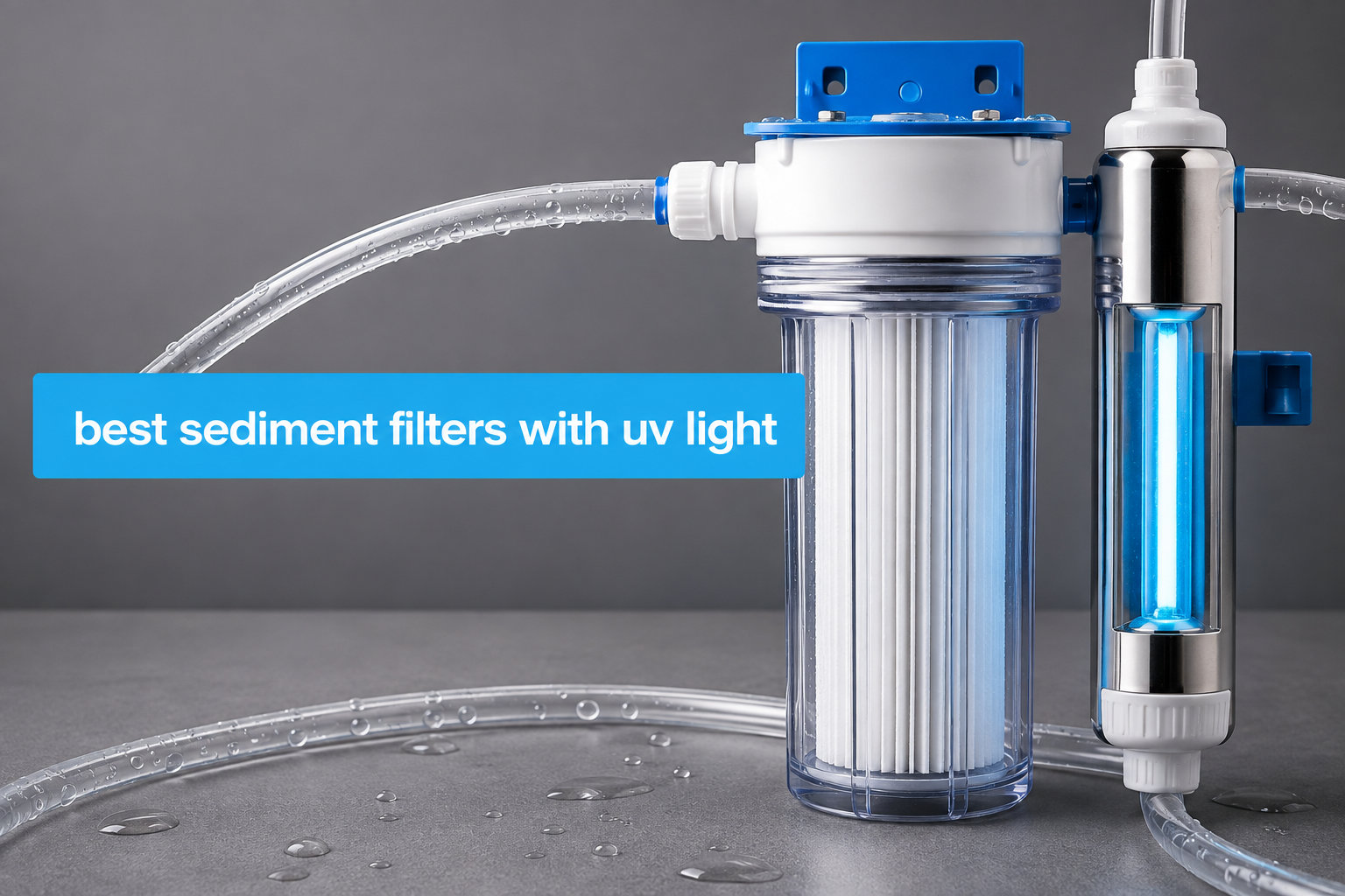 best sediment filters with uv light