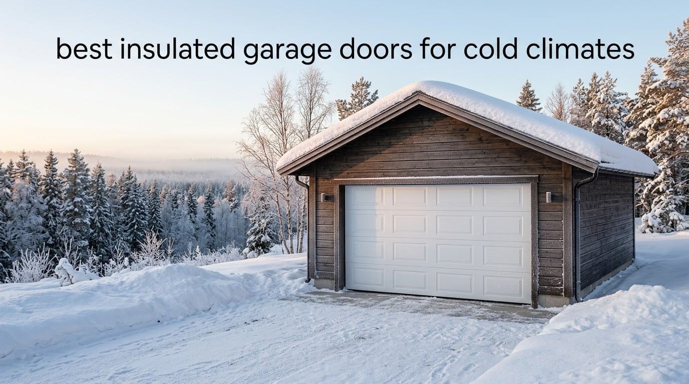 best insulated garage doors for cold climates