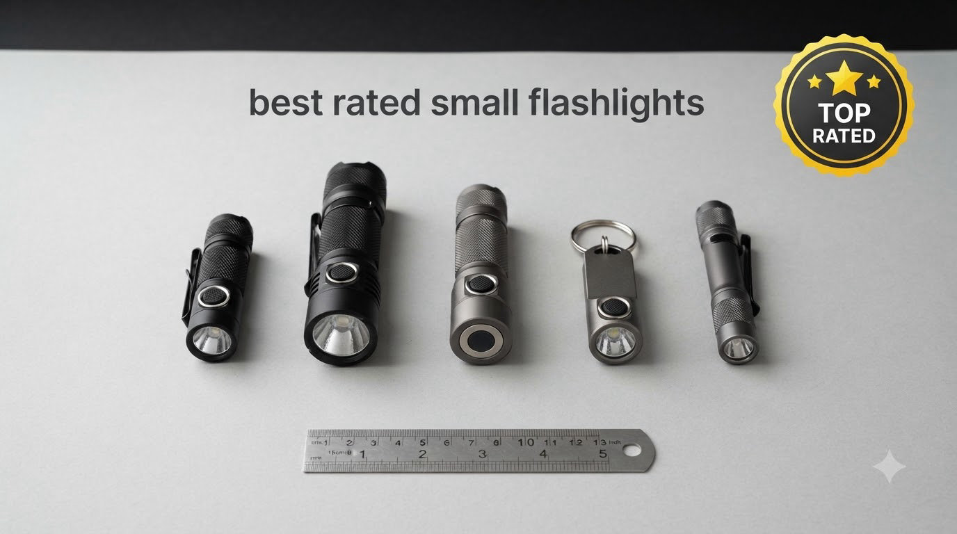 best rated small flashlights