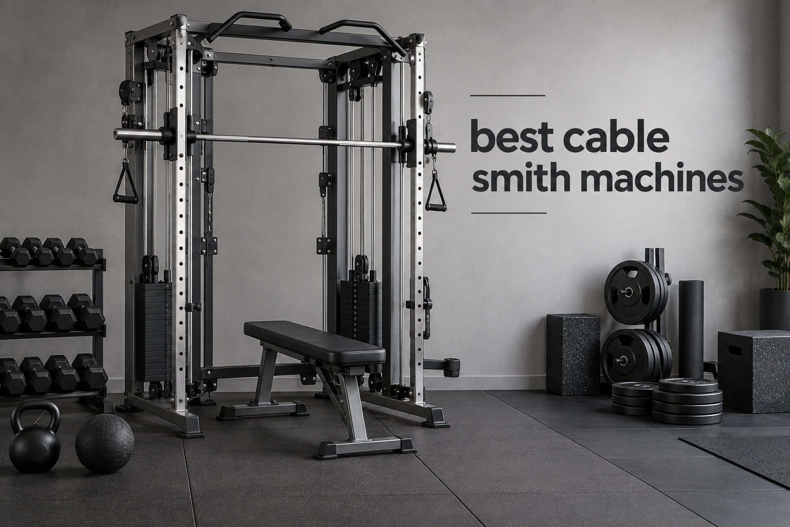best cable smith machines