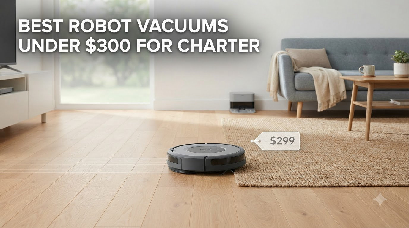 best robot vacuums under $300 for charter