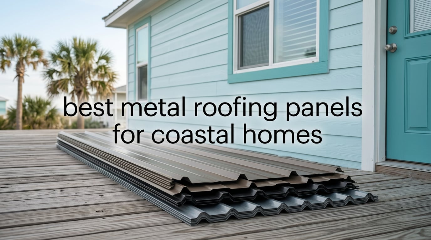 best metal roofing panels for coastal homes