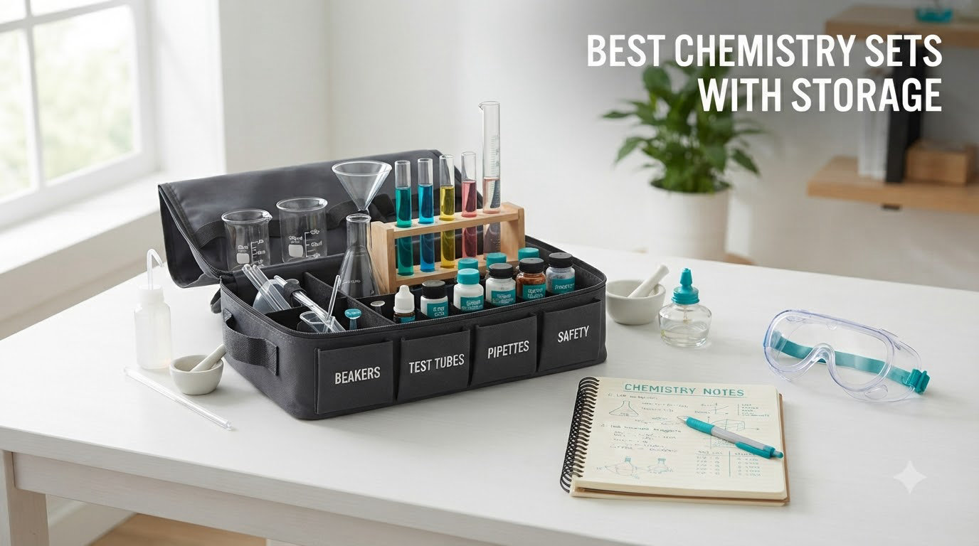 best chemistry sets with storage