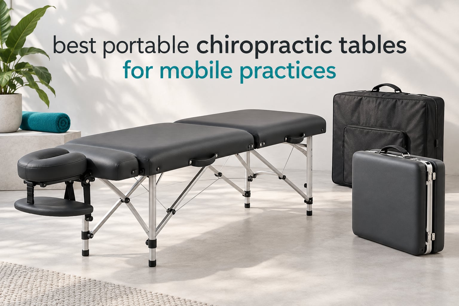 best portable chiropractic tables for mobile practices