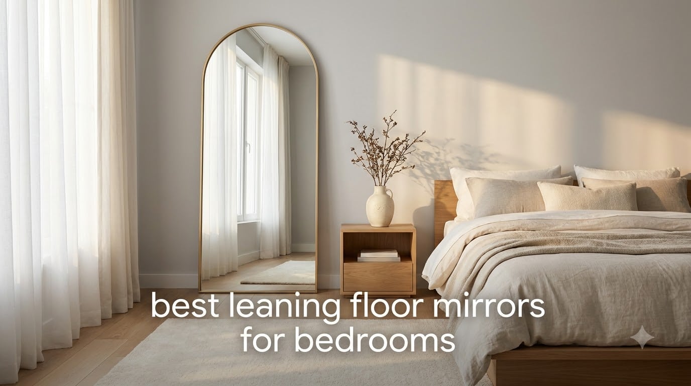 best leaning floor mirrors for bedrooms
