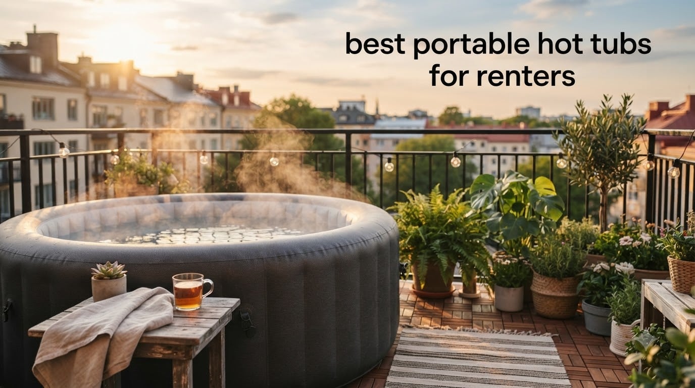 best portable hot tubs for renters