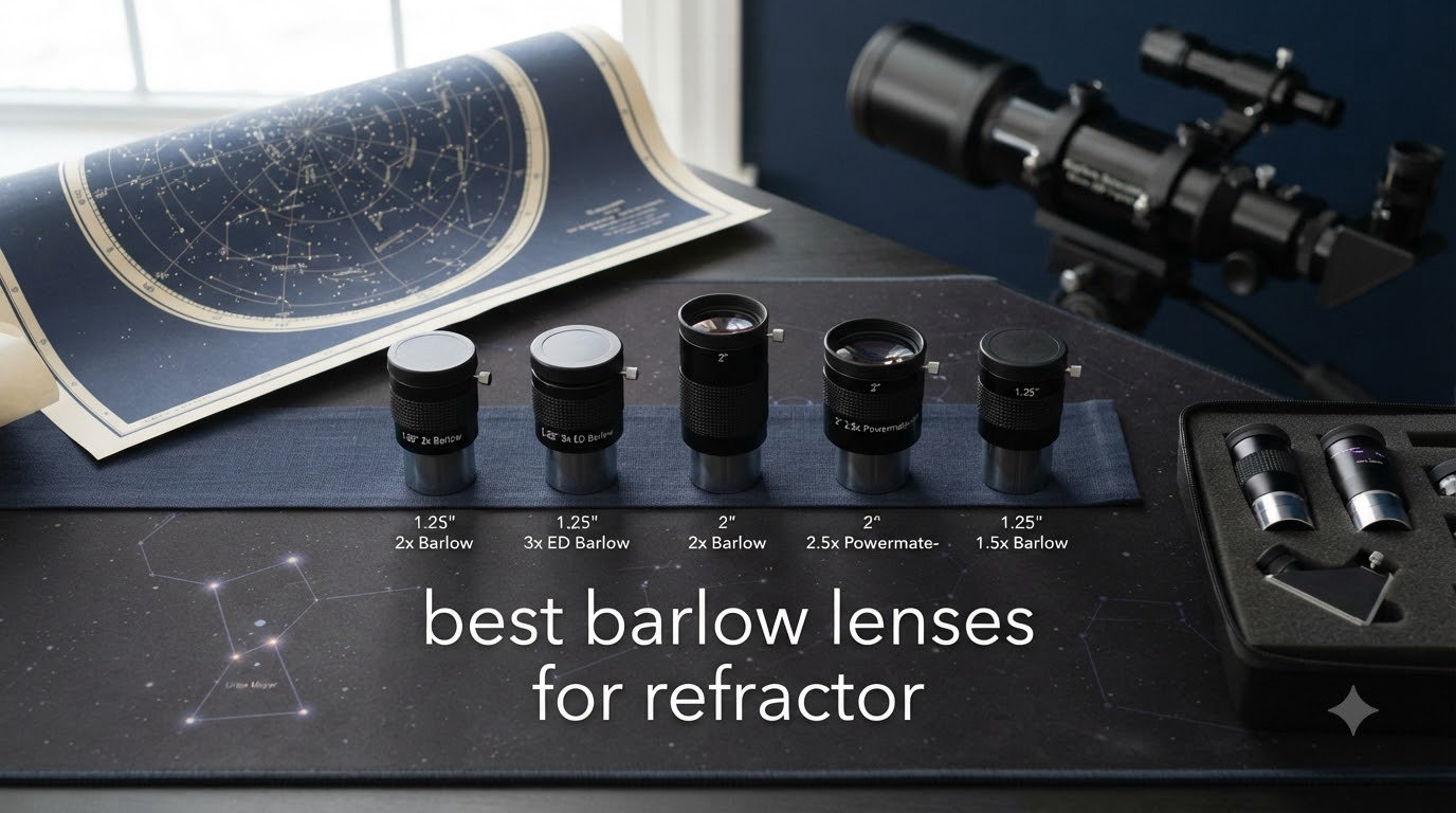 best barlow lenses for refractor