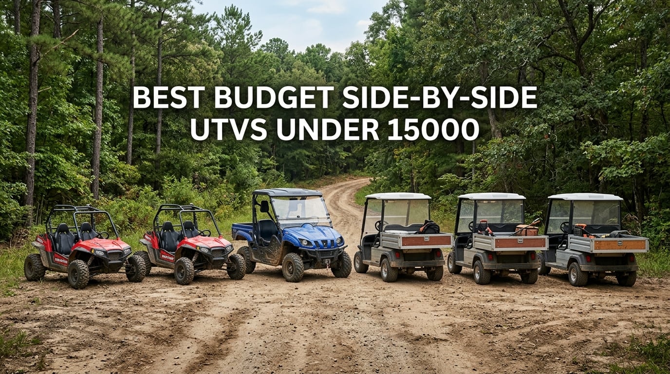 best budget side-by-side UTVs under 15000