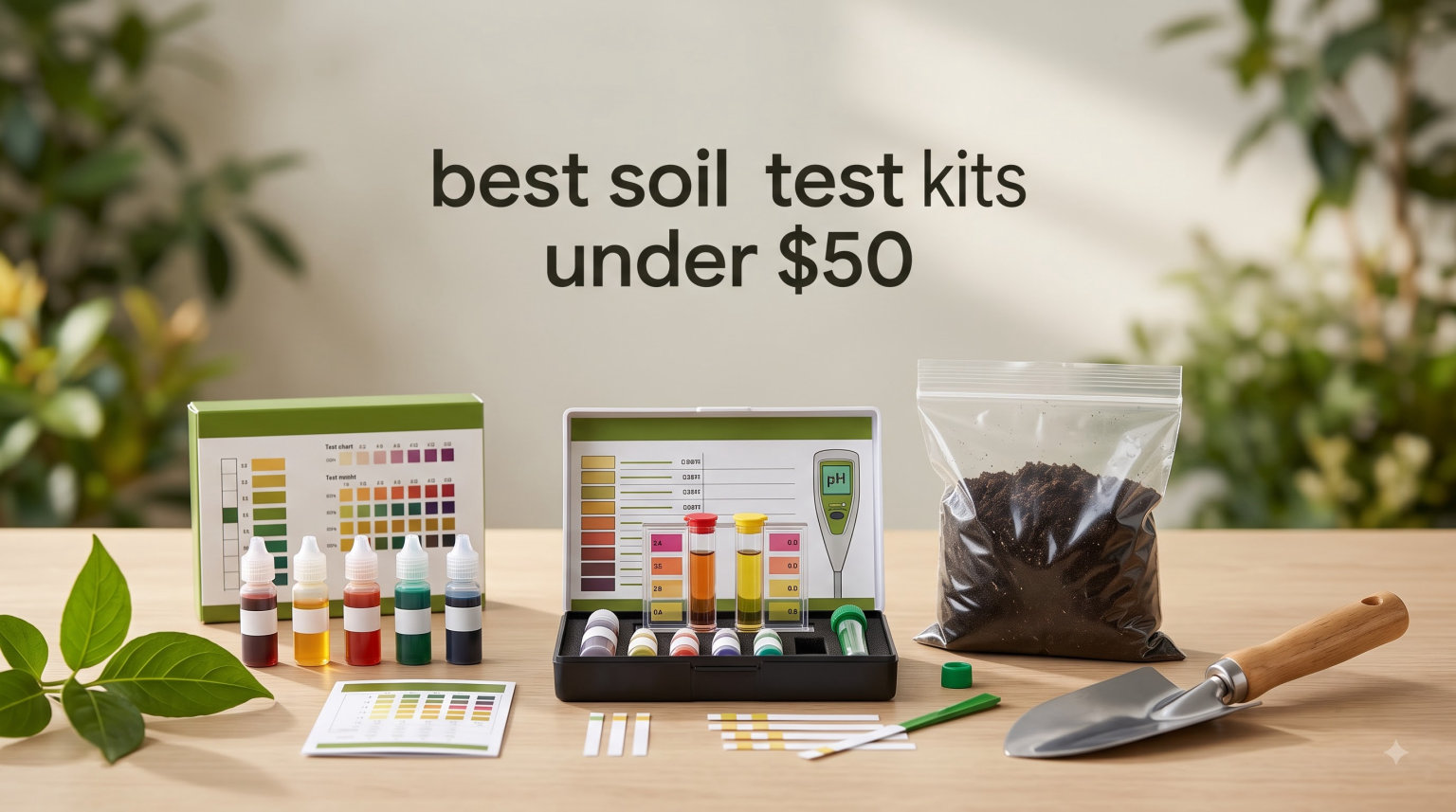 best soil test kits under $50
