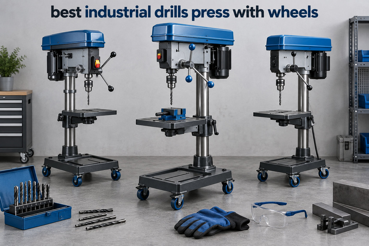best industrial drills press with wheels