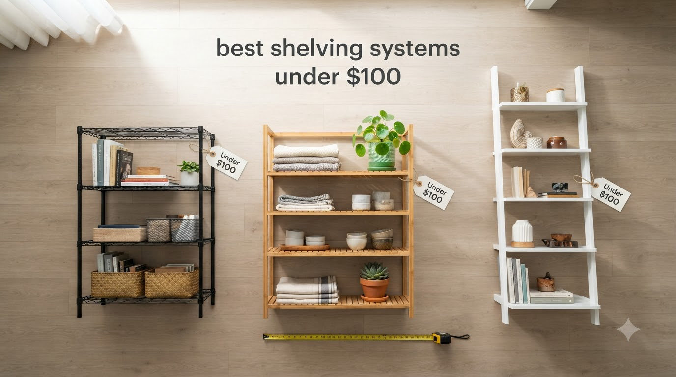 best shelving systems under $100
