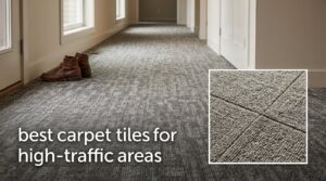 best carpet tiles for high-traffic areas