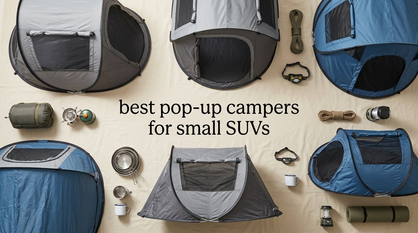 best pop-up campers for small SUVs